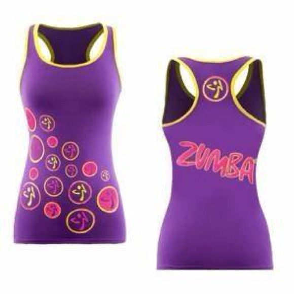 RARE Zumba Purple Tank Top - Picture 6 of 6